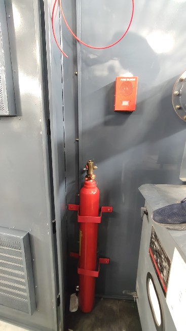 Co2 fire suppression system