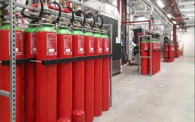 Automatic fire suppression system